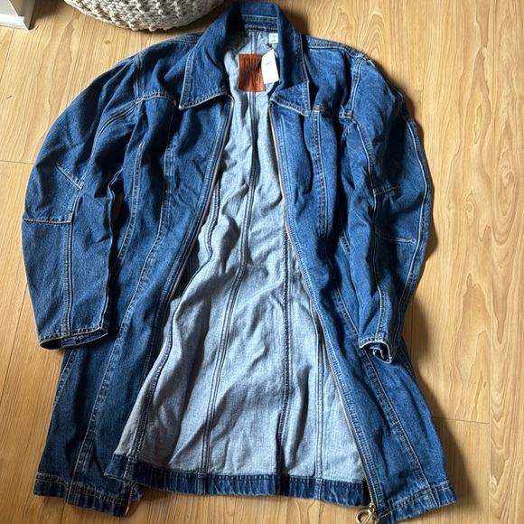 gap cult gaia denim dress Gap X Cult Gaia Denim Dress